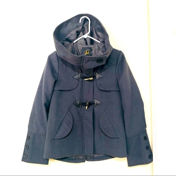 JACK BY BB DAKOTA Jazlynn Toggle GRAY Jacket S - Picture 2 of 9